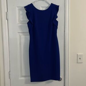 Blue Calvin Klein Dress Size 8